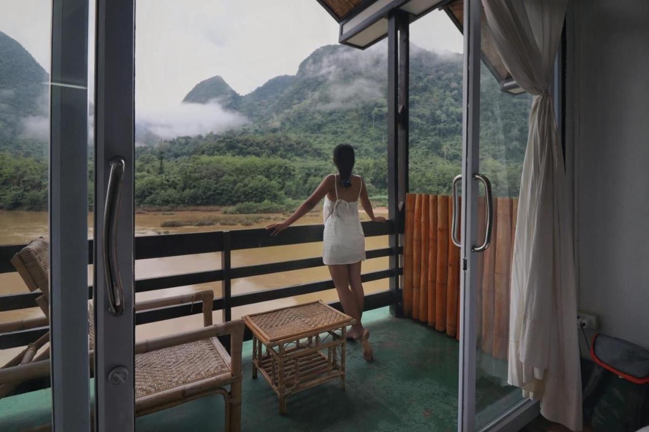 Ning Ning Guesthouse Muang Ngoi Zewnętrze zdjęcie
