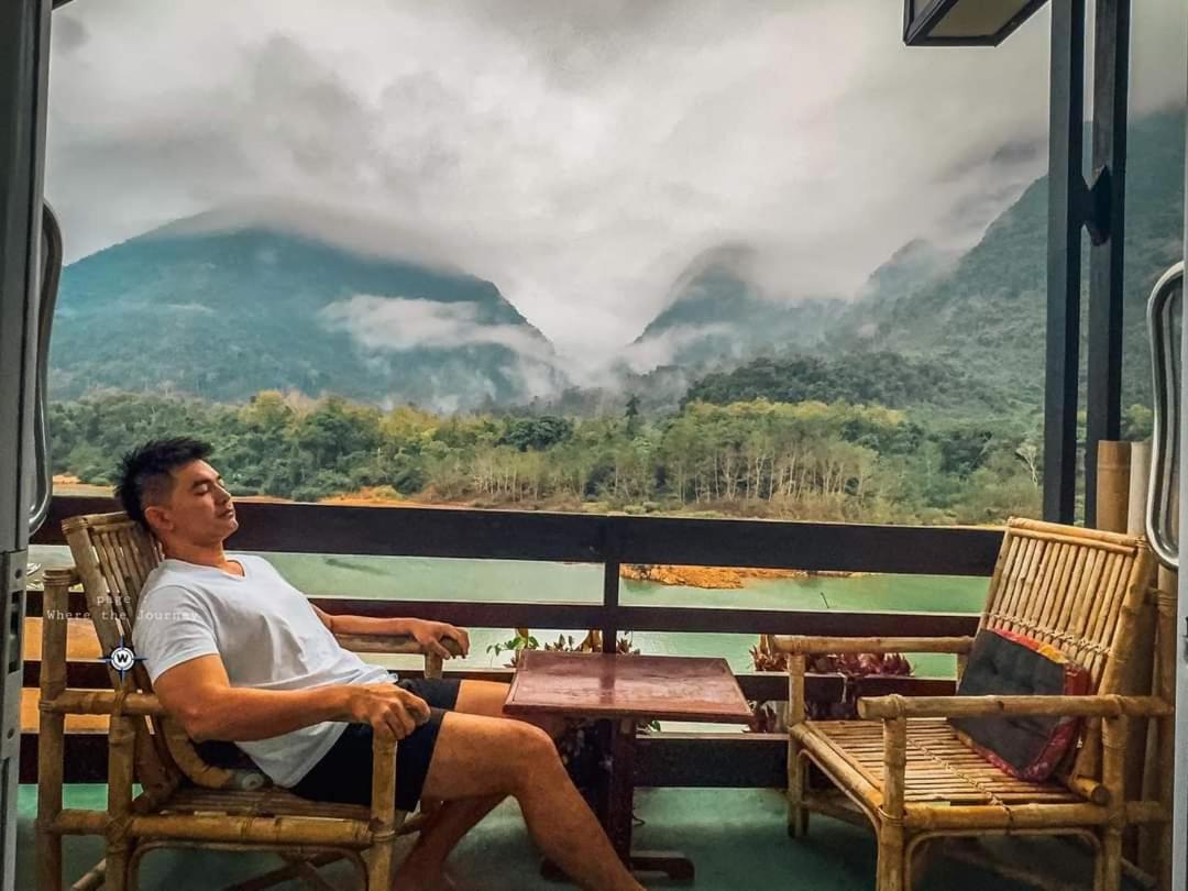 Ning Ning Guesthouse Muang Ngoi Zewnętrze zdjęcie