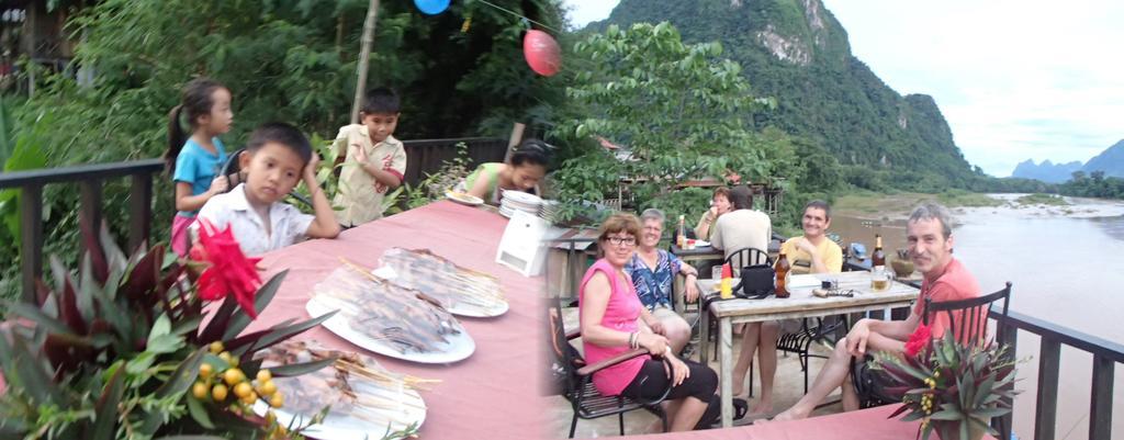 Ning Ning Guesthouse Muang Ngoi Zewnętrze zdjęcie
